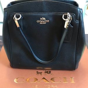 Authentic Coach Satchel Bag with cross body strap